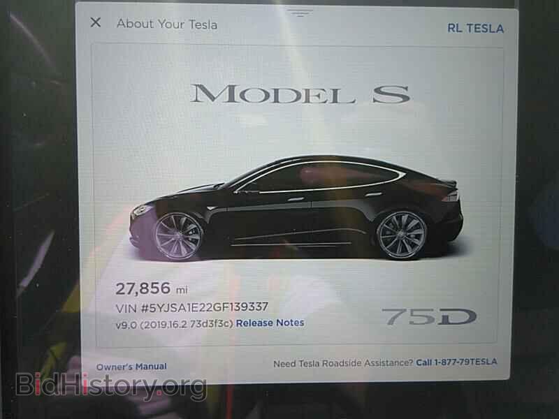 2016 Tesla Model S - VIN: 5YJSA1E22GF139337 - Фото 5