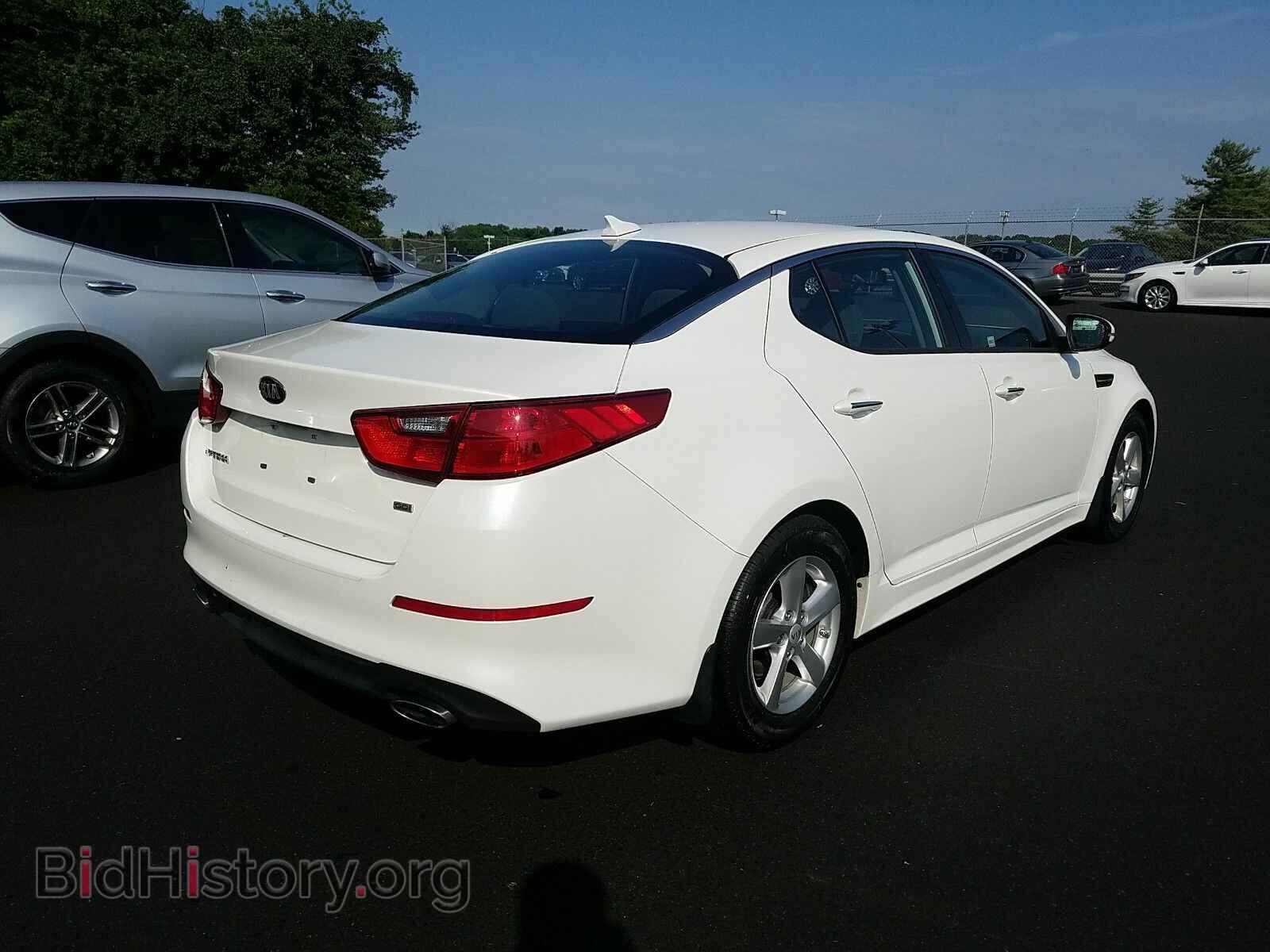2015 Kia Optima - VIN: KNAGM4A74F5571411 - Фото 2