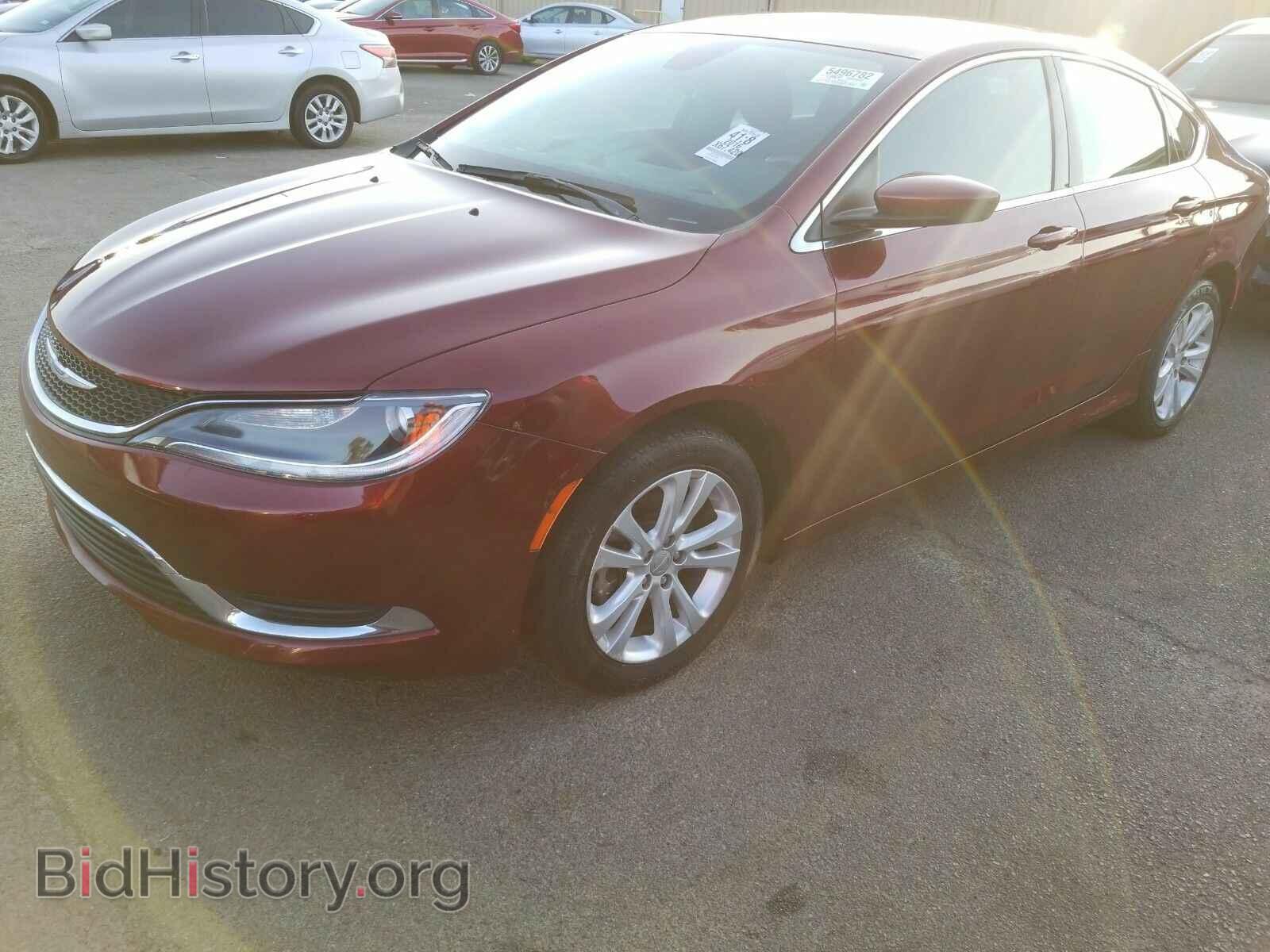 Фотография 1C3CCCAB8GN129109 - Chrysler 200 2016