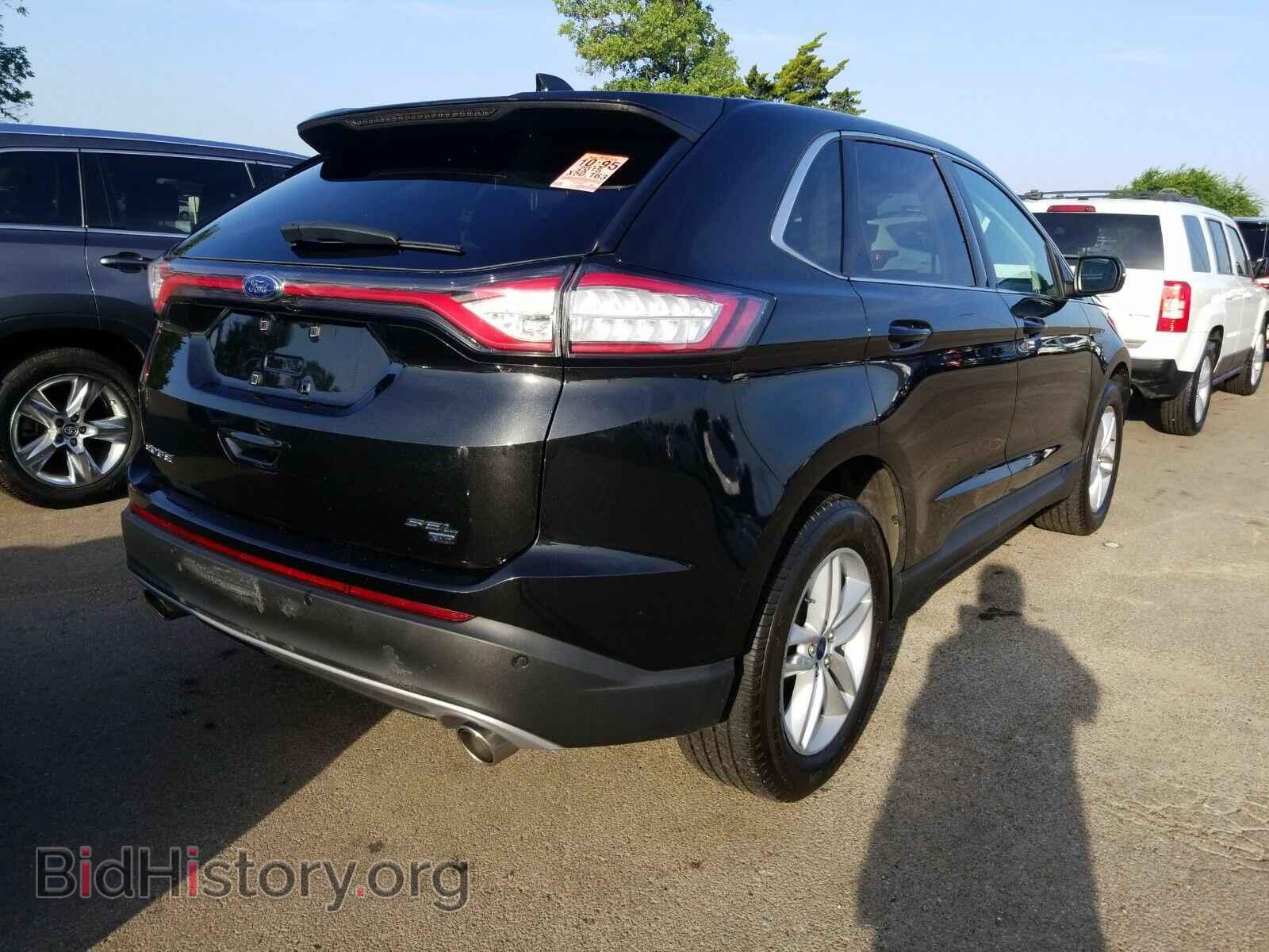 2015 Ford Edge - VIN: 2FMTK4J86FBC36433 - Фото 2