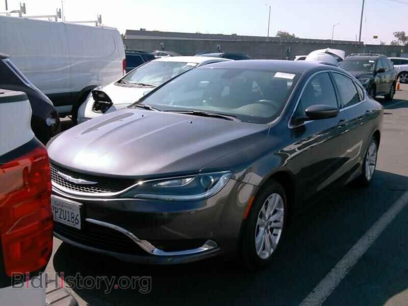 Фотография 1C3CCCAB7GN108963 - Chrysler 200 2016