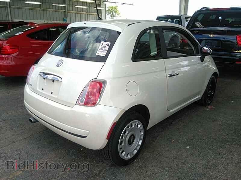 2012 FIAT 500 - VIN: 3C3CFFAR0CT211643 - Фото 2