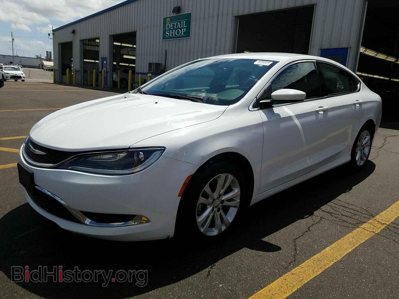 Фотография 1C3CCCAB2GN133222 - Chrysler 200 2016