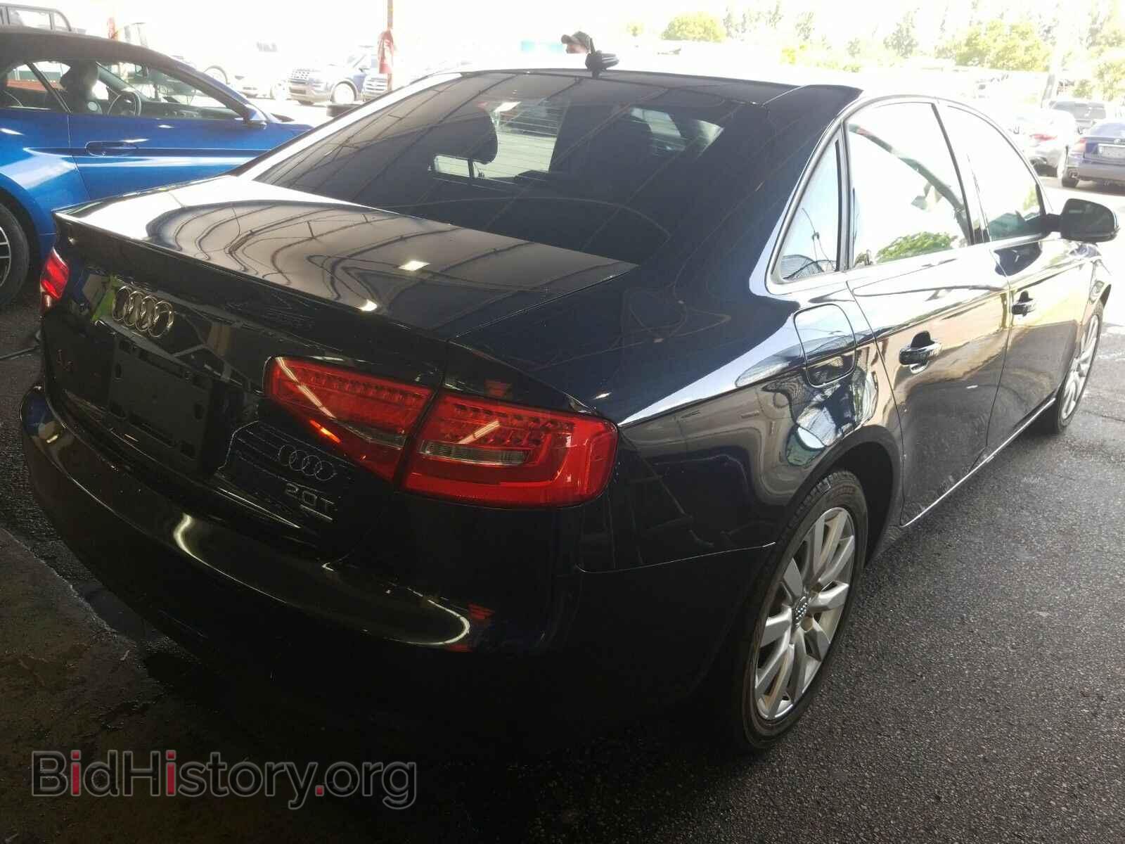 2013 Audi A4 - VIN: WAUBFAFL2DN012526 - Фото 2