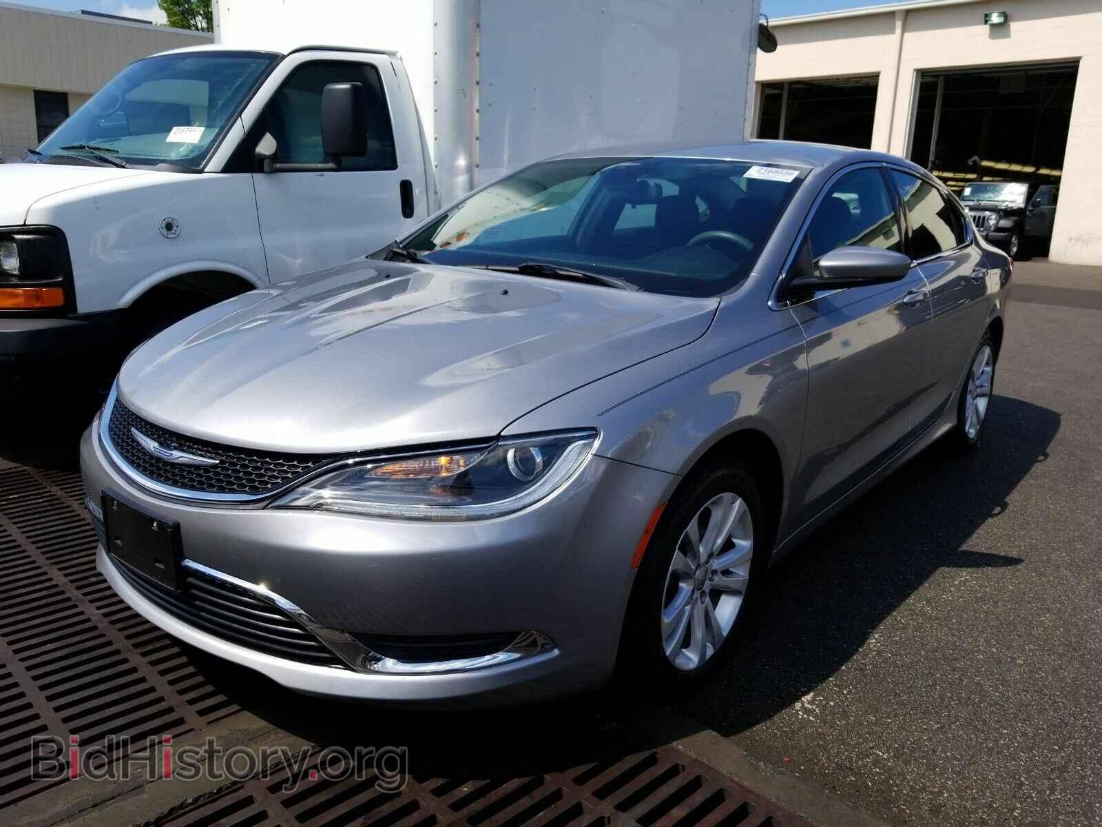 Фотография 1C3CCCAB6GN158107 - Chrysler 200 2016