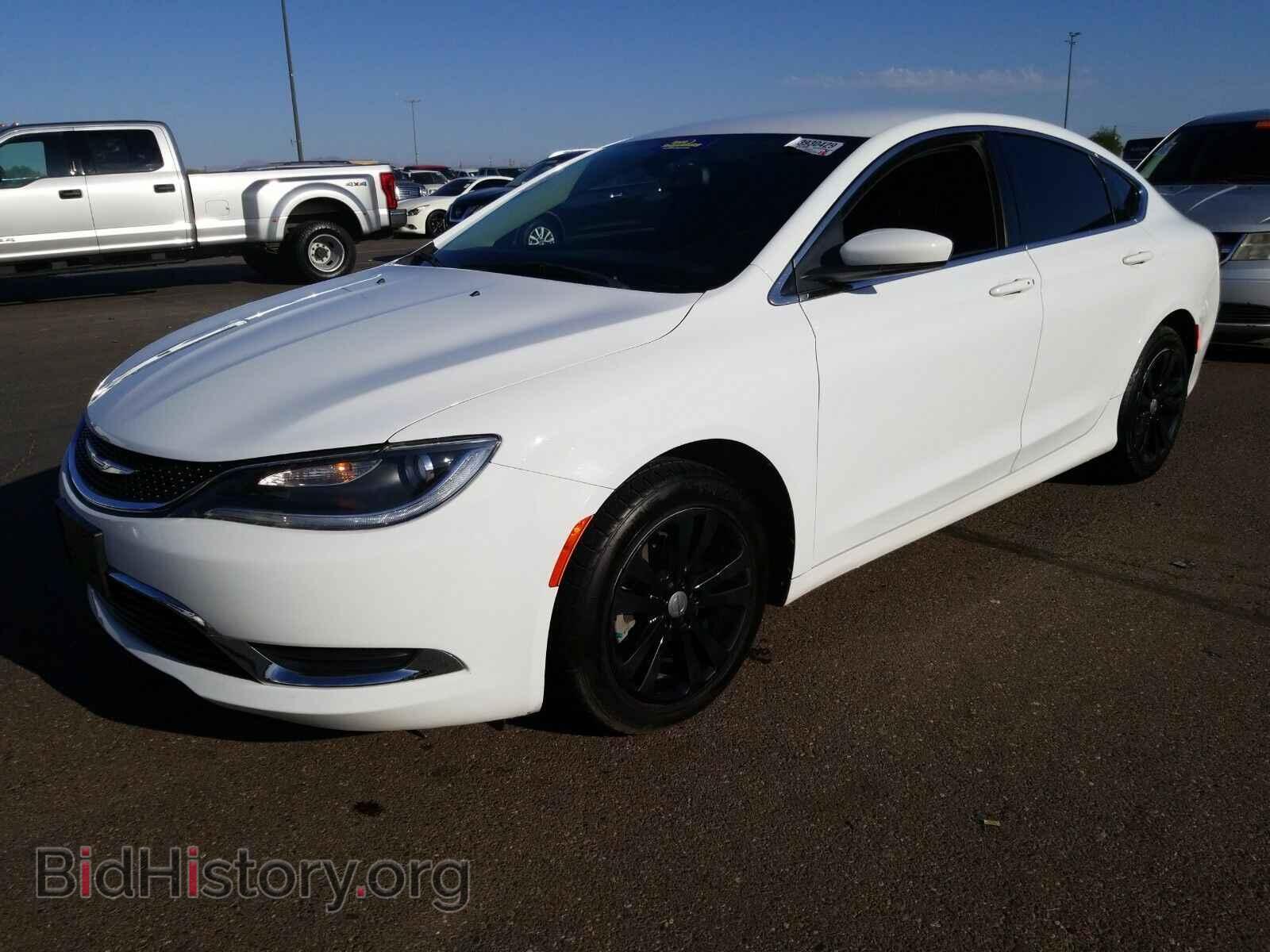 Фотография 1C3CCCAB5GN159698 - Chrysler 200 2016