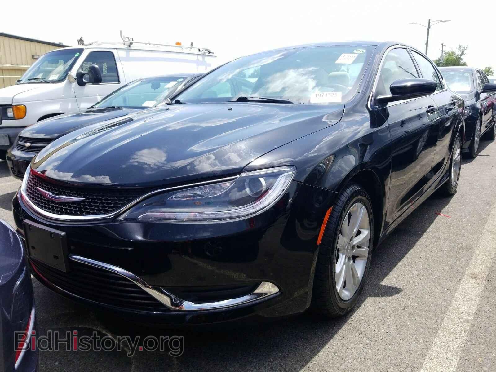 Фотография 1C3CCCAB0GN106987 - Chrysler 200 2016