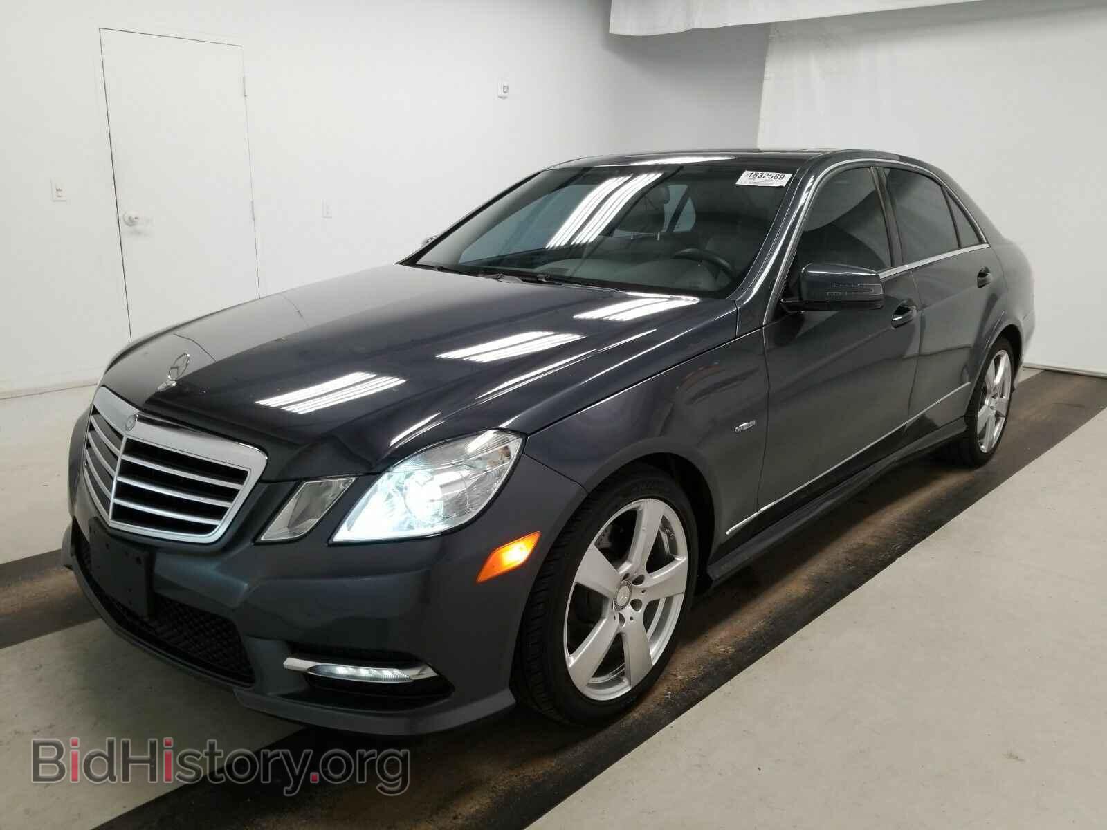 Photo WDDHF5KB8CA585248 - Mercedes-Benz E-Class 2012