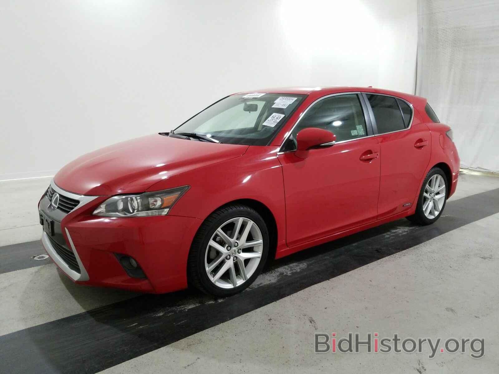 Фотография JTHKD5BH6E2186652 - Lexus CT 200h 2014