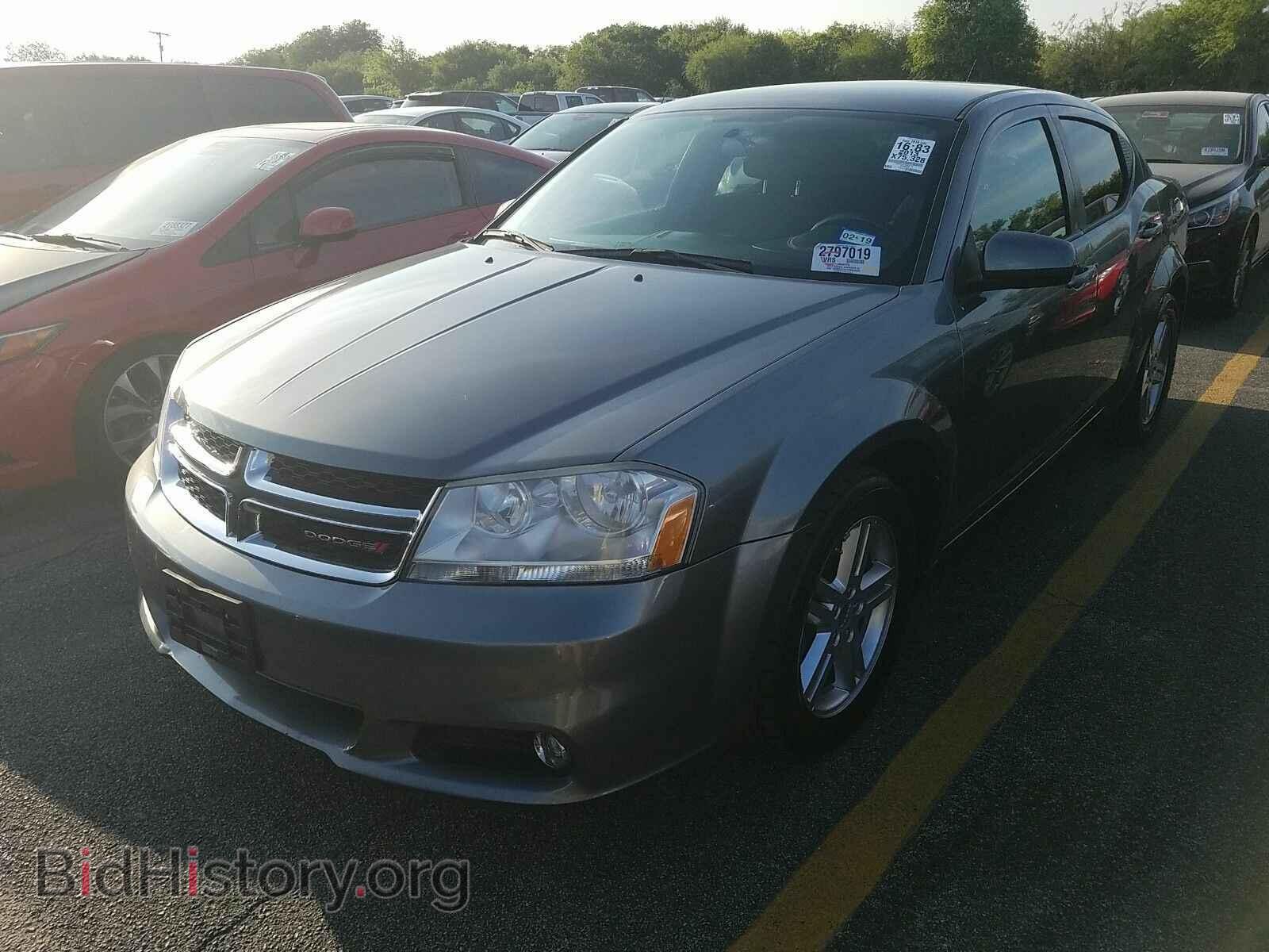 Фотография 1C3CDZCB7DN684058 - Dodge Avenger 2013