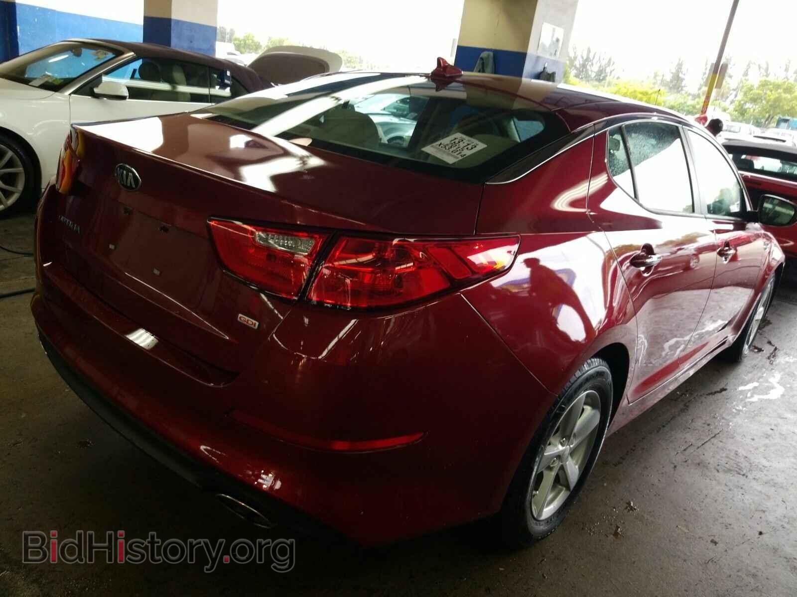 2015 Kia Optima - VIN: 5XXGM4A76FG407902 - Фото 2