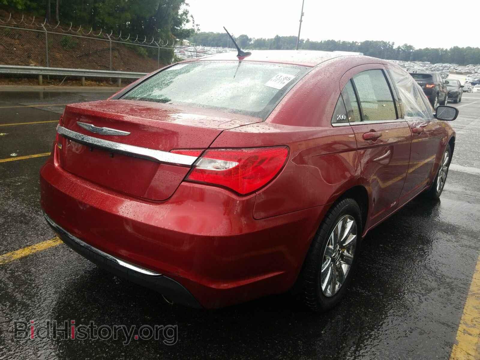 2013 Chrysler 200 - VIN: 1C3CCBBG5DN527247 - Фото 2