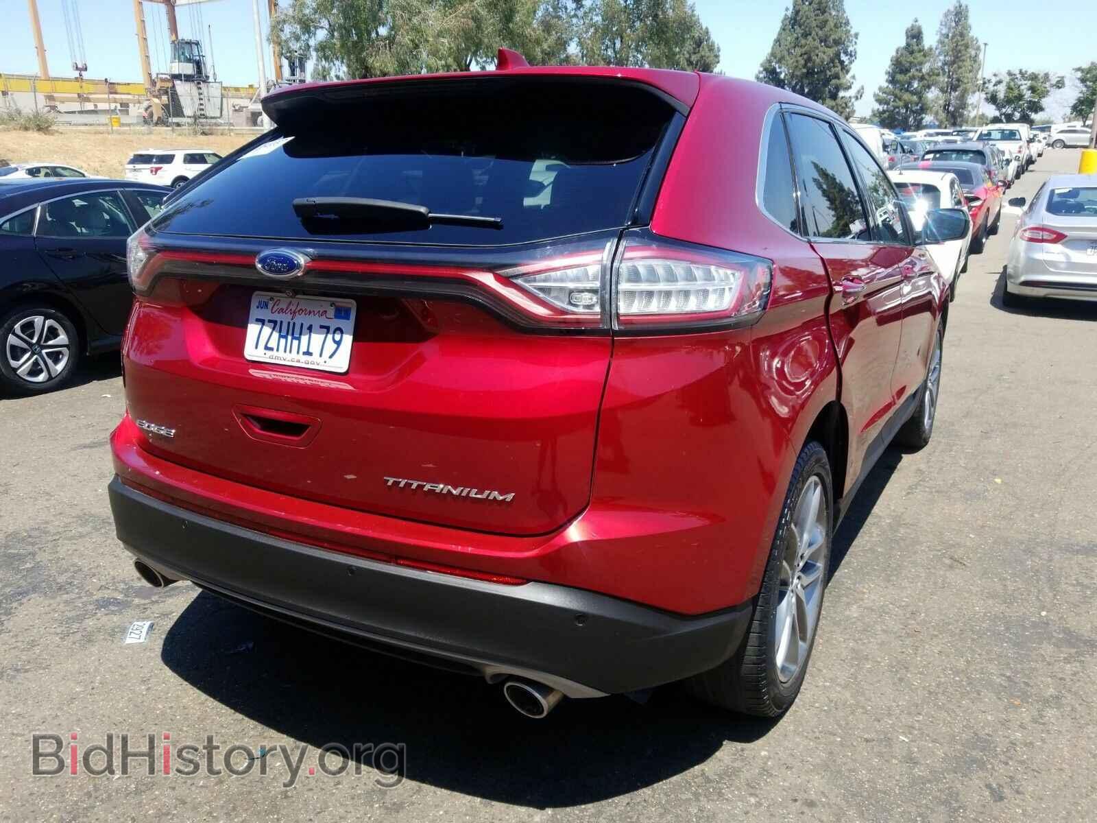 2016 Ford Edge - VIN: 2FMPK3K88GBC31455 - Фото 2