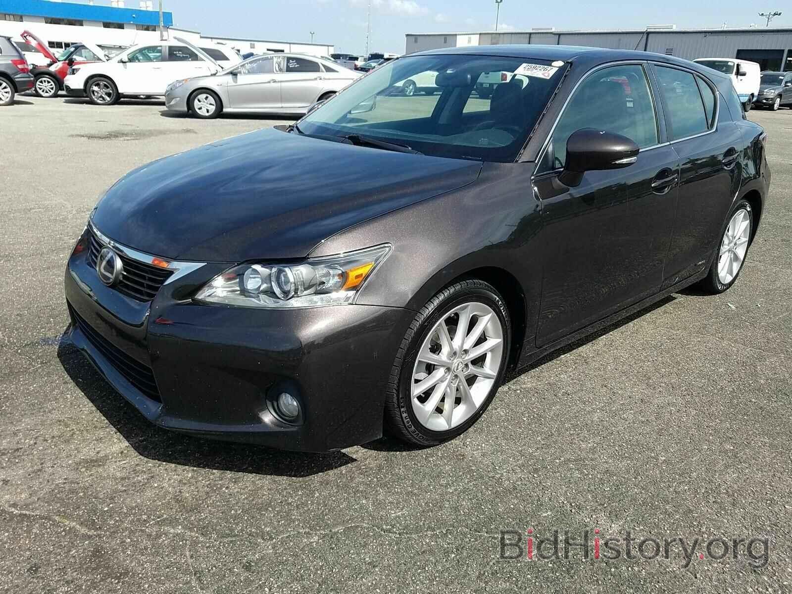 Photo JTHKD5BH9C2061741 - Lexus CT 200h 2012