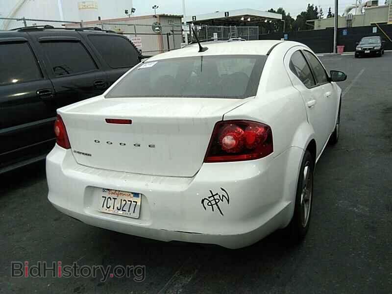 2013 Dodge Avenger - VIN: 1C3CDZAB2DN537164 - Фото 2