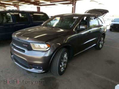 2019 Dodge DURANGO GT Plus RWD, gray — VIN 1C4RDHDG6KC650650