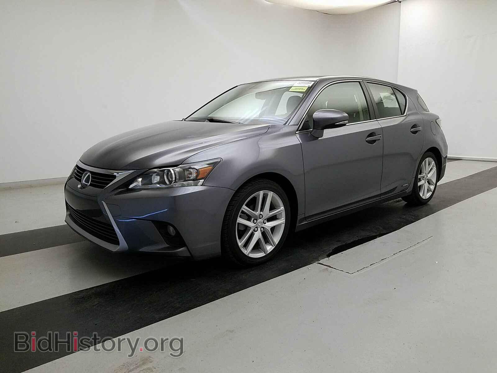 Фотография JTHKD5BH2F2240711 - Lexus CT 200h 2015