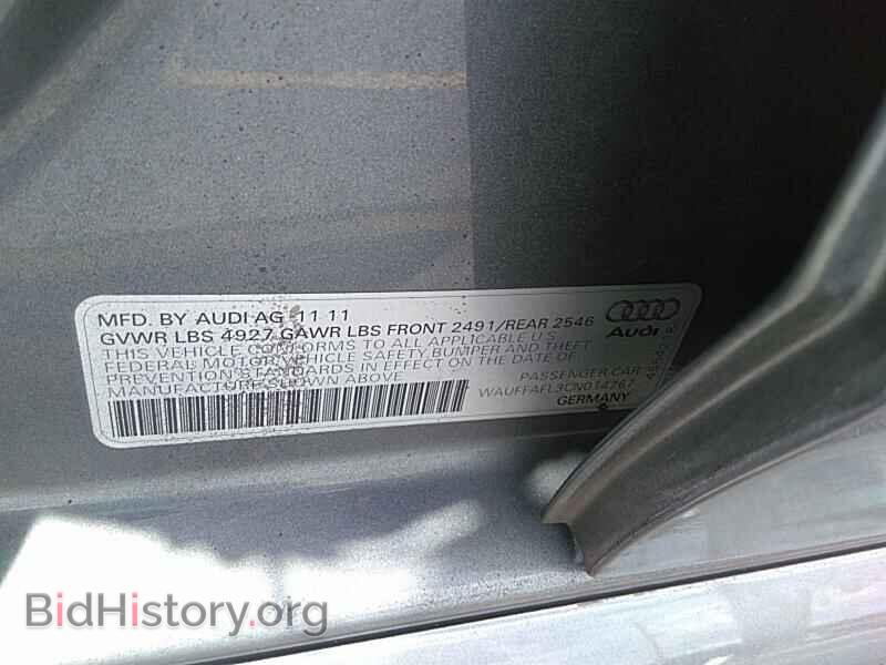 2012 Audi A4 - VIN: WAUFFAFL3CN014267 - Фото 6