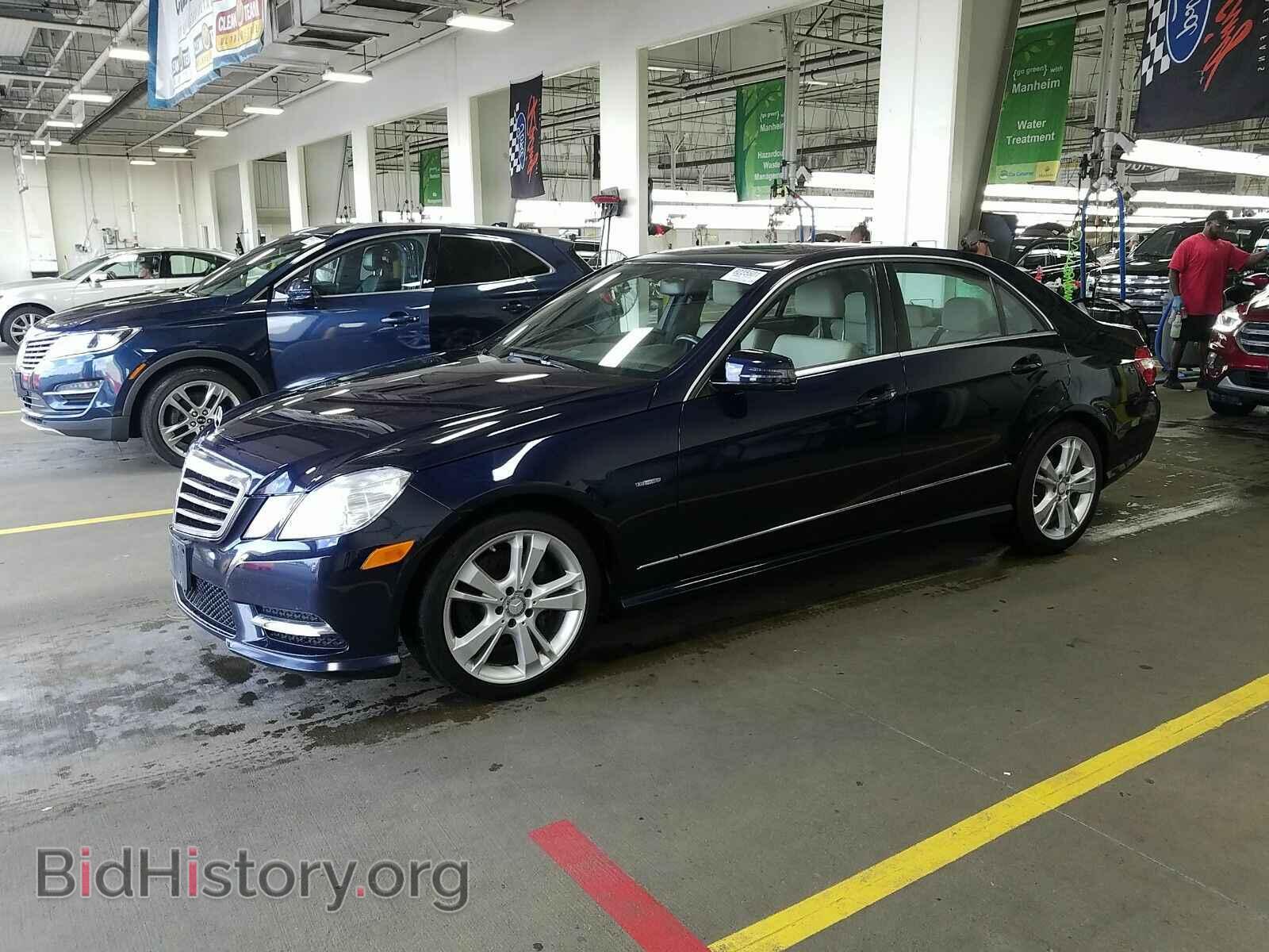 Photo WDDHF8JB3CA536669 - Mercedes-Benz E-Class 2012