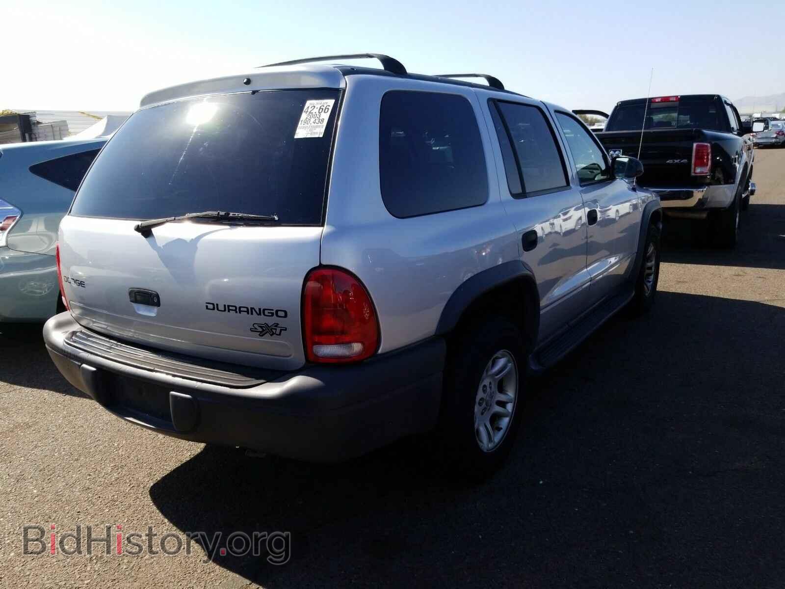 2003 Dodge Durango - VIN: 1D4HR38N73F613828 - Photo 2