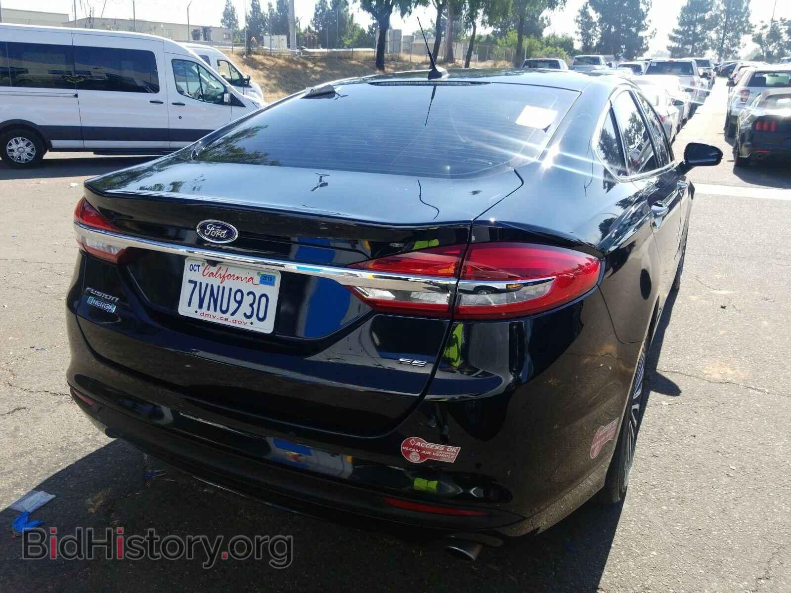 2017 Ford Fusion Energi - VIN: 3FA6P0PU7HR215519 - Фото 2