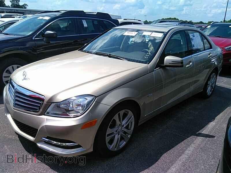 Фотография WDDGF4HB5CR215244 - Mercedes-Benz C-Class 2012