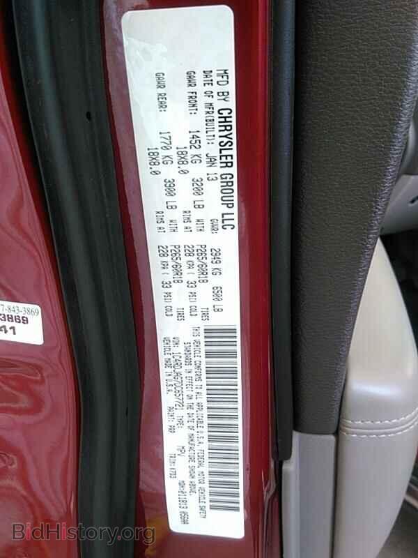 2013 Dodge Durango - VIN: 1C4RDJAG7DC657721 - Photo 6