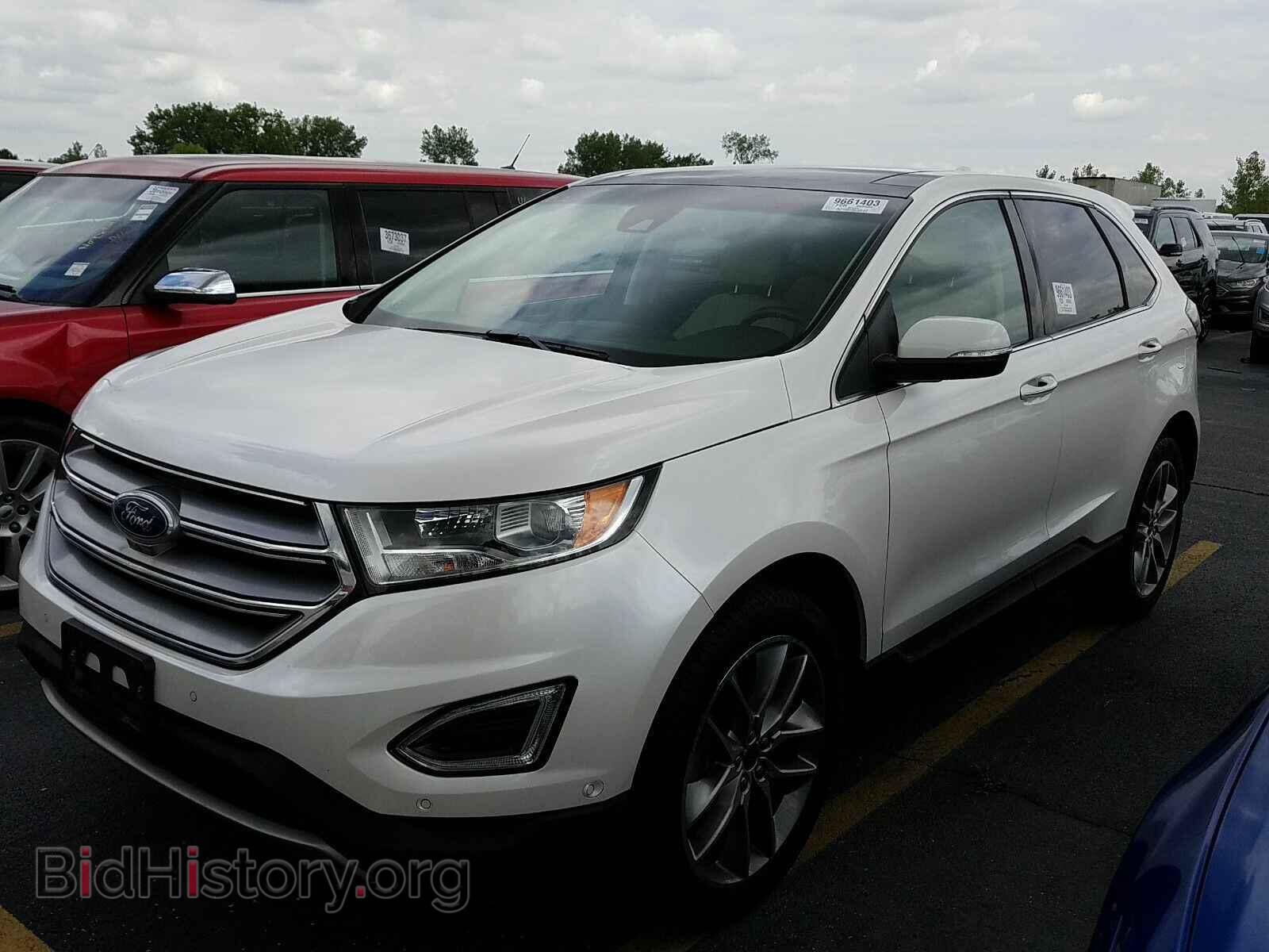 Фотография 2FMPK4K90HBB67265 - Ford Edge 2017