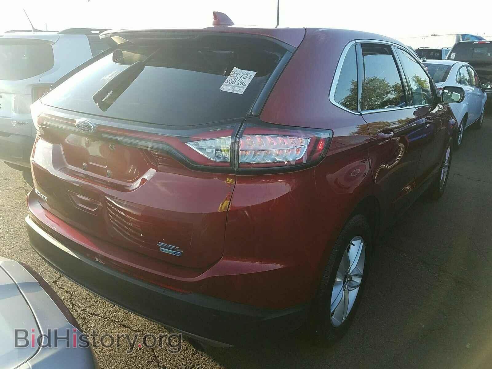 2015 Ford Edge - VIN: 2FMTK4J90FBC17403 - Фото 2