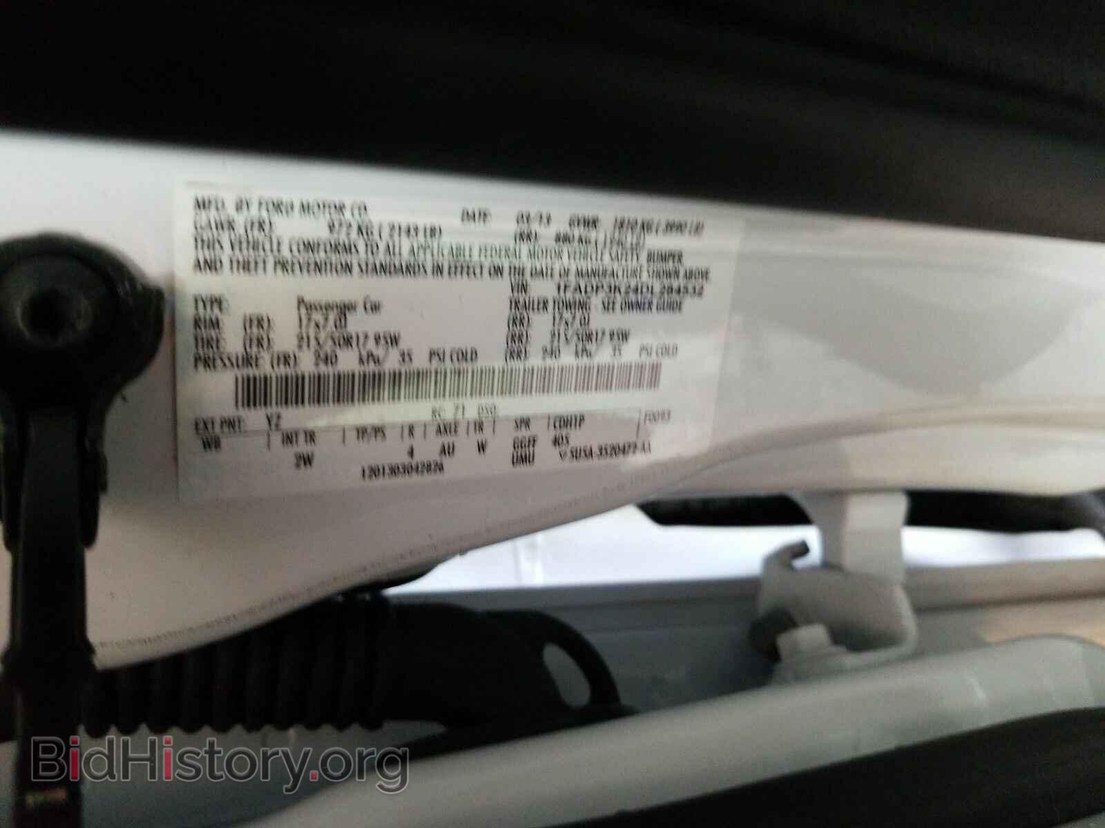 2013 Ford Focus - VIN: 1FADP3K24DL284532 - Фото 6
