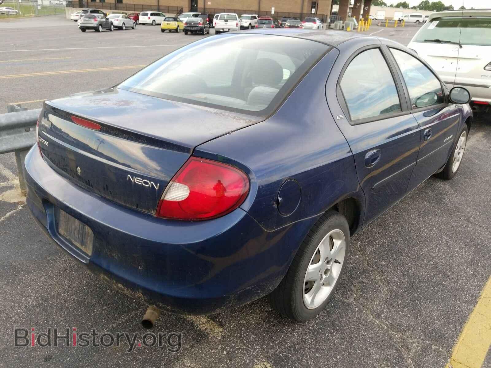 2000 Dodge Neon - VIN: 1B3ES46CXYD746745 - Фото 2