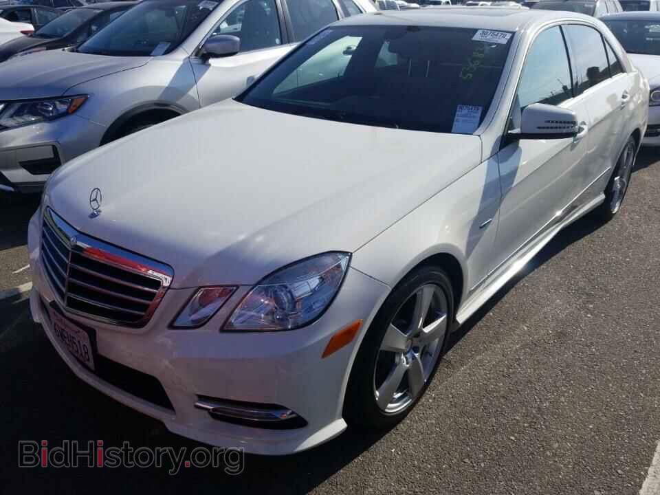 Photo WDDHF5KB2CA651938 - Mercedes-Benz E-Class 2012