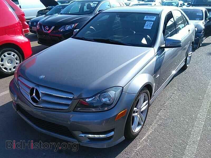 Фотография WDDGF4HB3CR209619 - Mercedes-Benz C-Class 2012