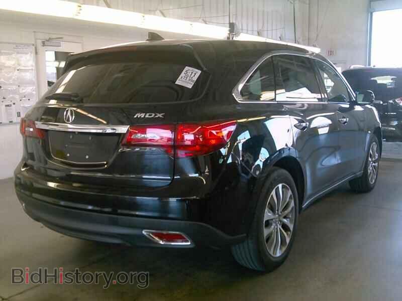 2014 Acura MDX - VIN: 5FRYD3H47EB004358 - Фото 2