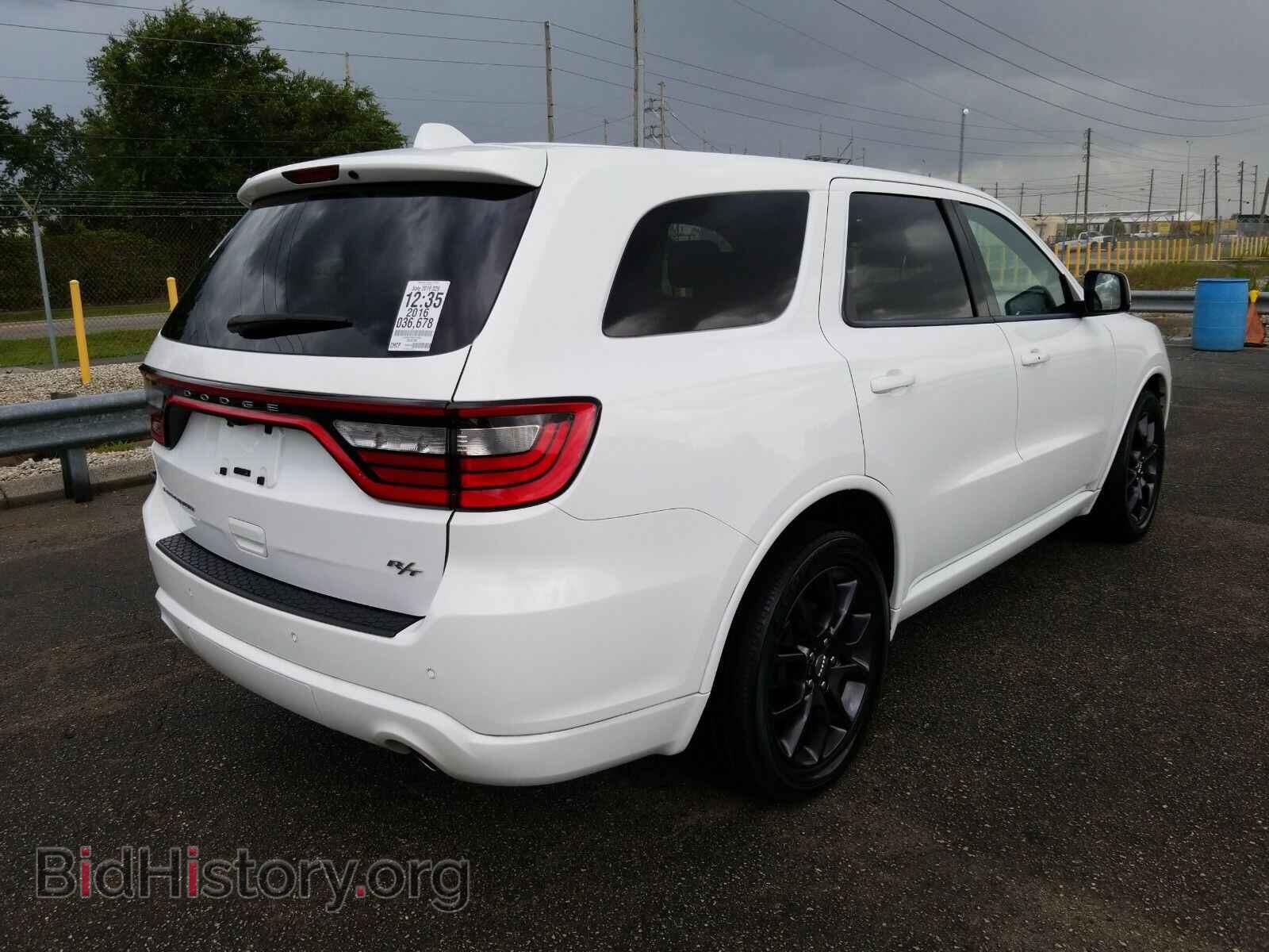 2016 Dodge Durango - VIN: 1C4SDHCT8GC419482 - Фото 2