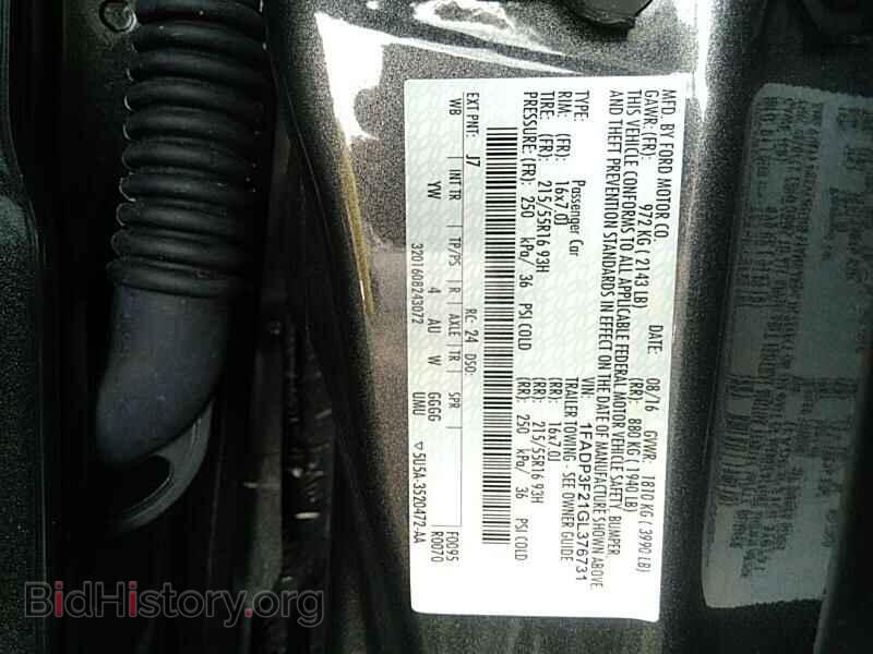 2016 Ford Focus - VIN: 1FADP3F21GL376731 - Photo 6