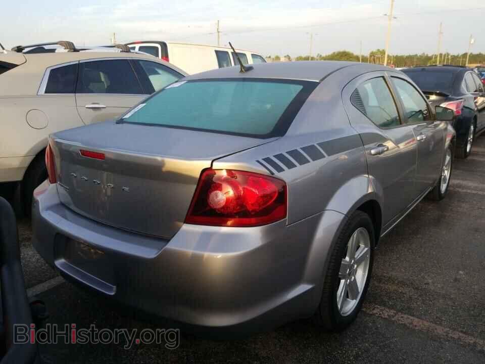 2013 Dodge Avenger - VIN: 1C3CDZAB2DN624823 - Фото 2