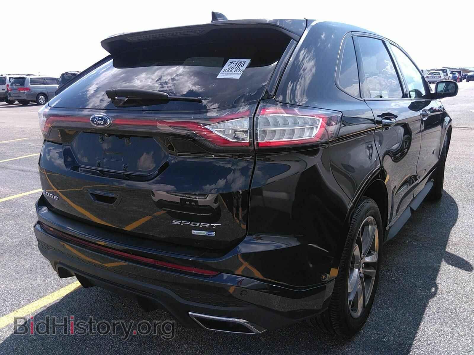 2015 Ford Edge - VIN: 2FMTK4AP7FBB14283 - Фото 2