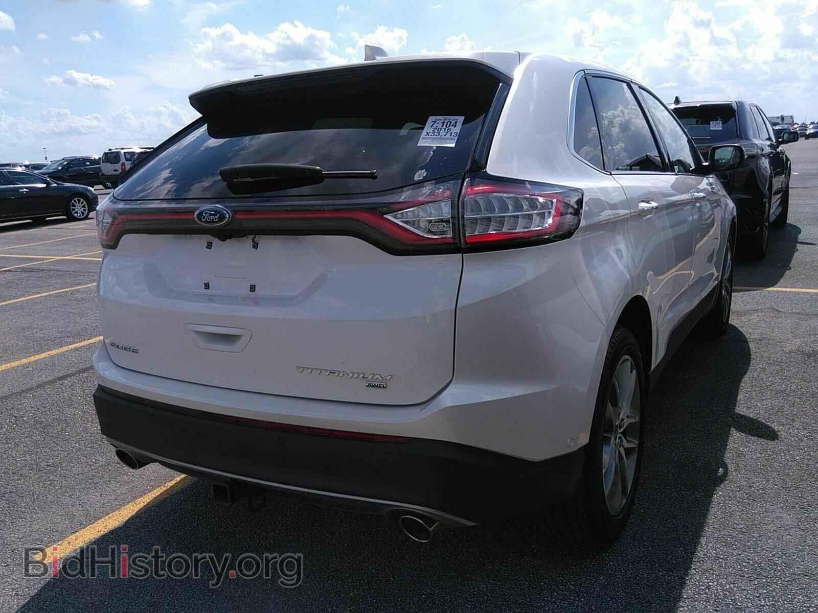 2016 Ford Edge - VIN: 2FMPK4K89GBC21975 - Фото 2
