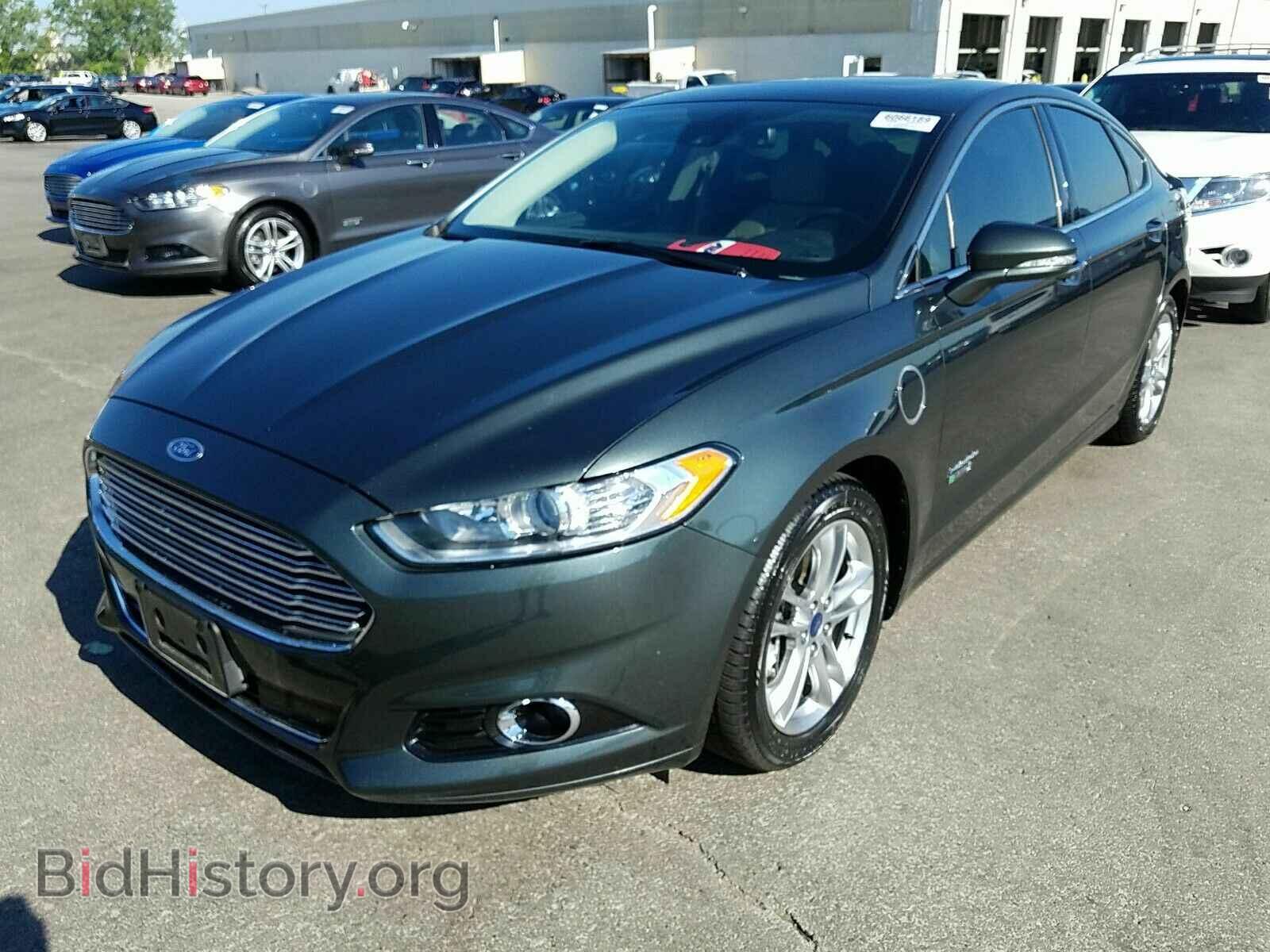 Фотография 3FA6P0SU8FR281663 - Ford Fusion Energi 2015