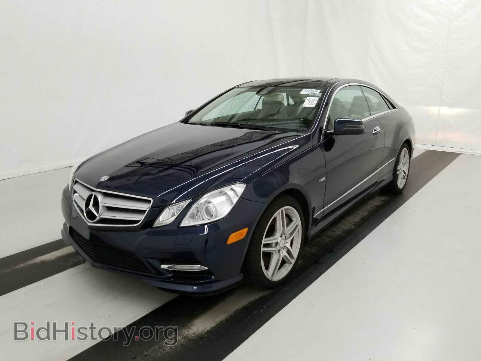 Photo WDDKJ7DB3CF155305 - Mercedes-Benz E-Class 2012