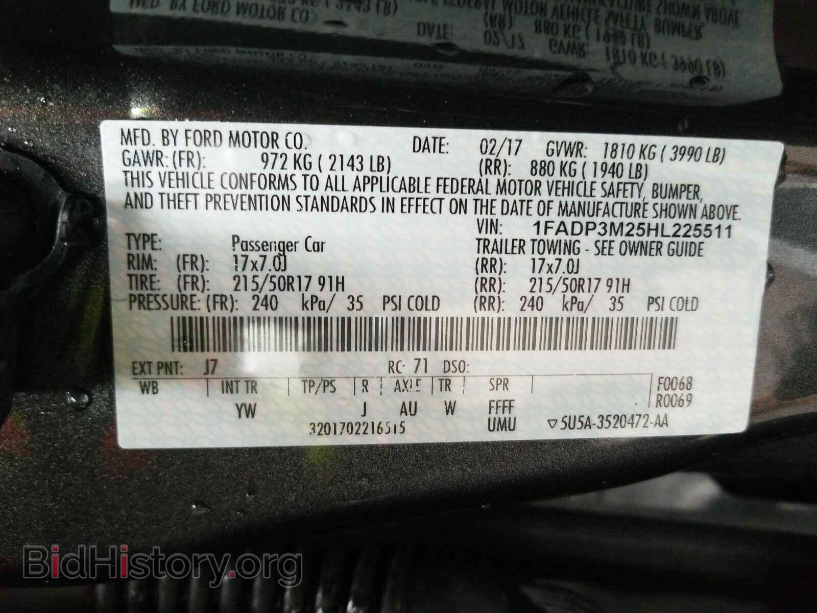 2017 Ford Focus - VIN: 1FADP3M25HL225511 - Photo 6