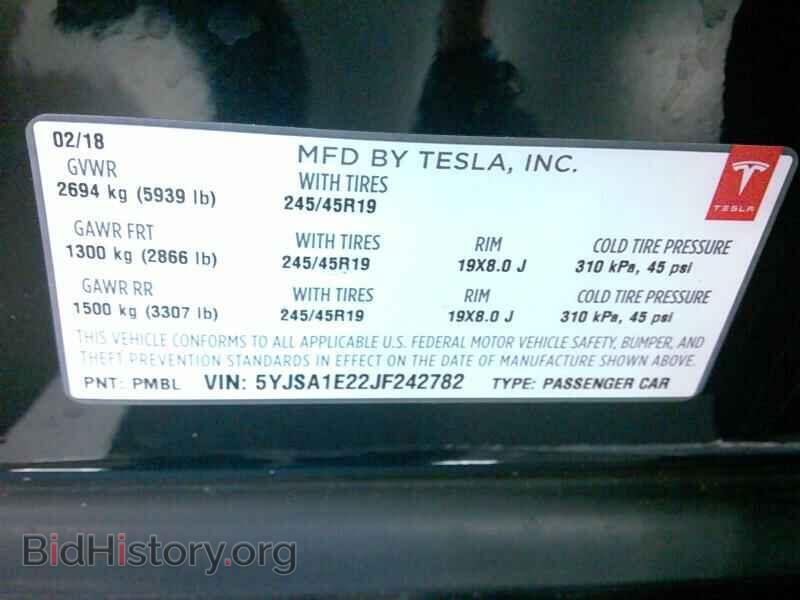 2018 Tesla Model S - VIN: 5YJSA1E22JF242782 - Photo 6