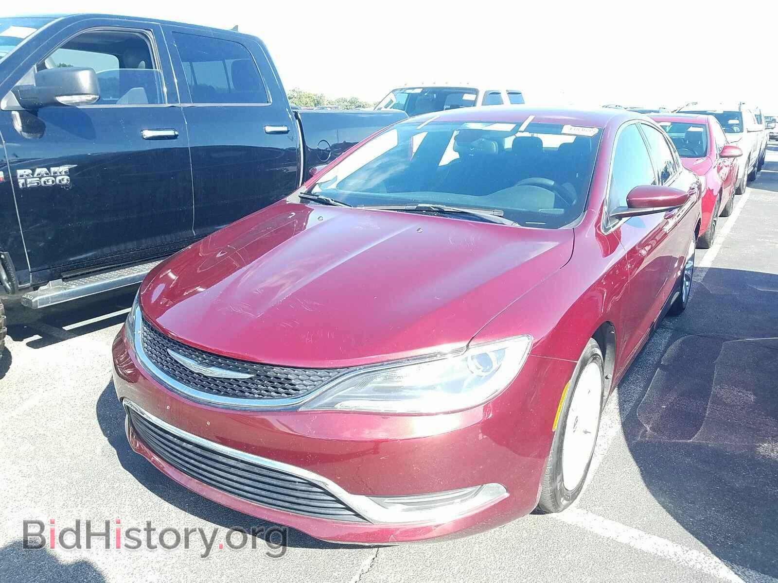 Фотография 1C3CCCABXGN108102 - Chrysler 200 2016