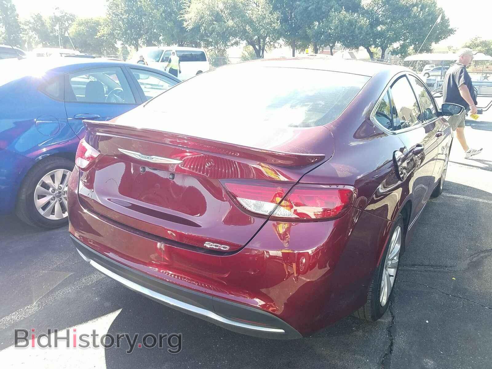 2016 Chrysler 200 - VIN: 1C3CCCABXGN108102 - Фото 2