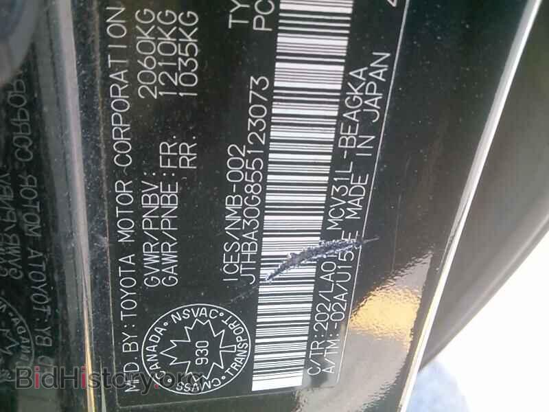 2005 Lexus ES 330 - VIN: JTHBA30G855123073 - Фото 6
