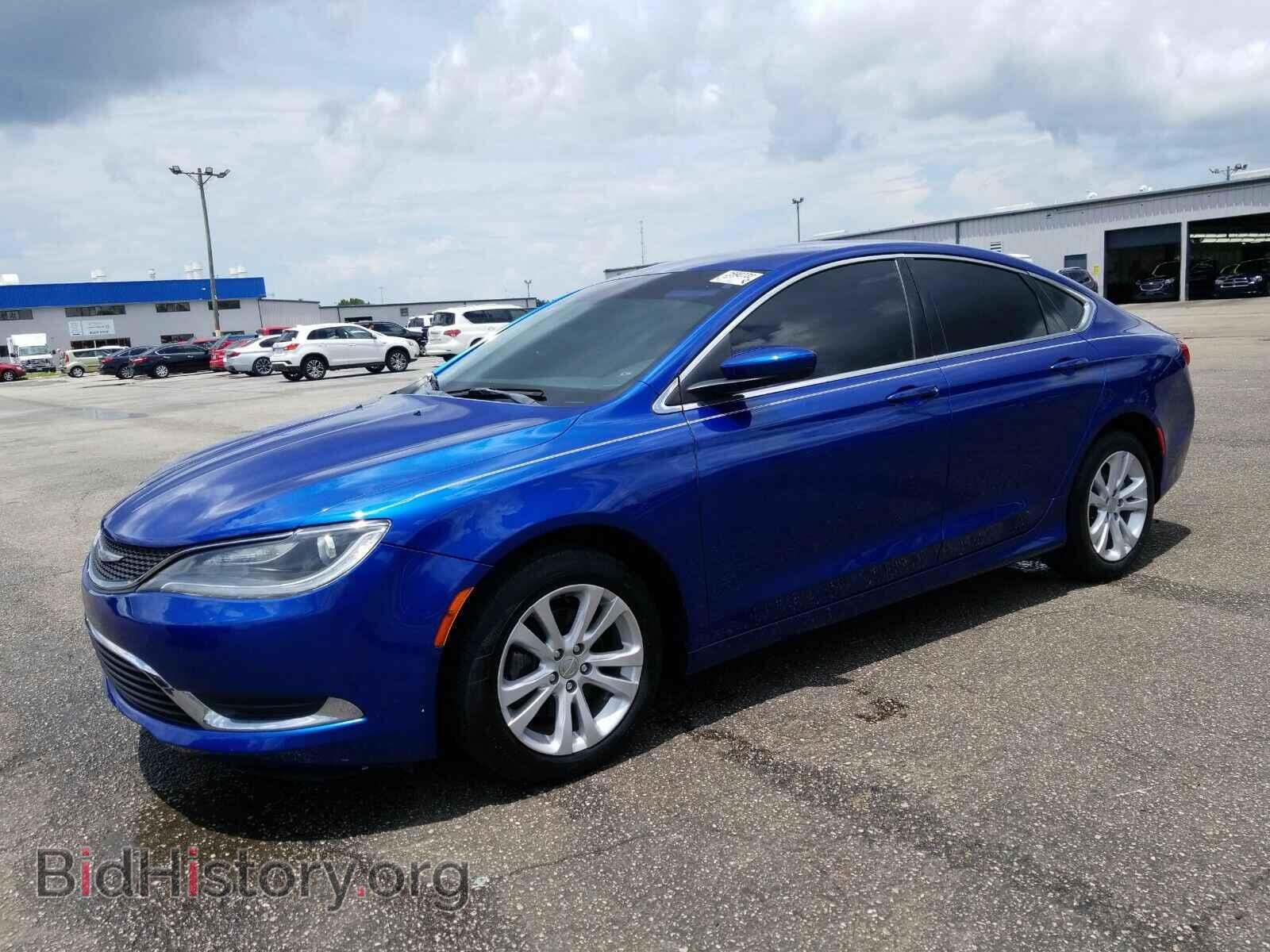 Фотография 1C3CCCAB9GN124498 - Chrysler 200 2016