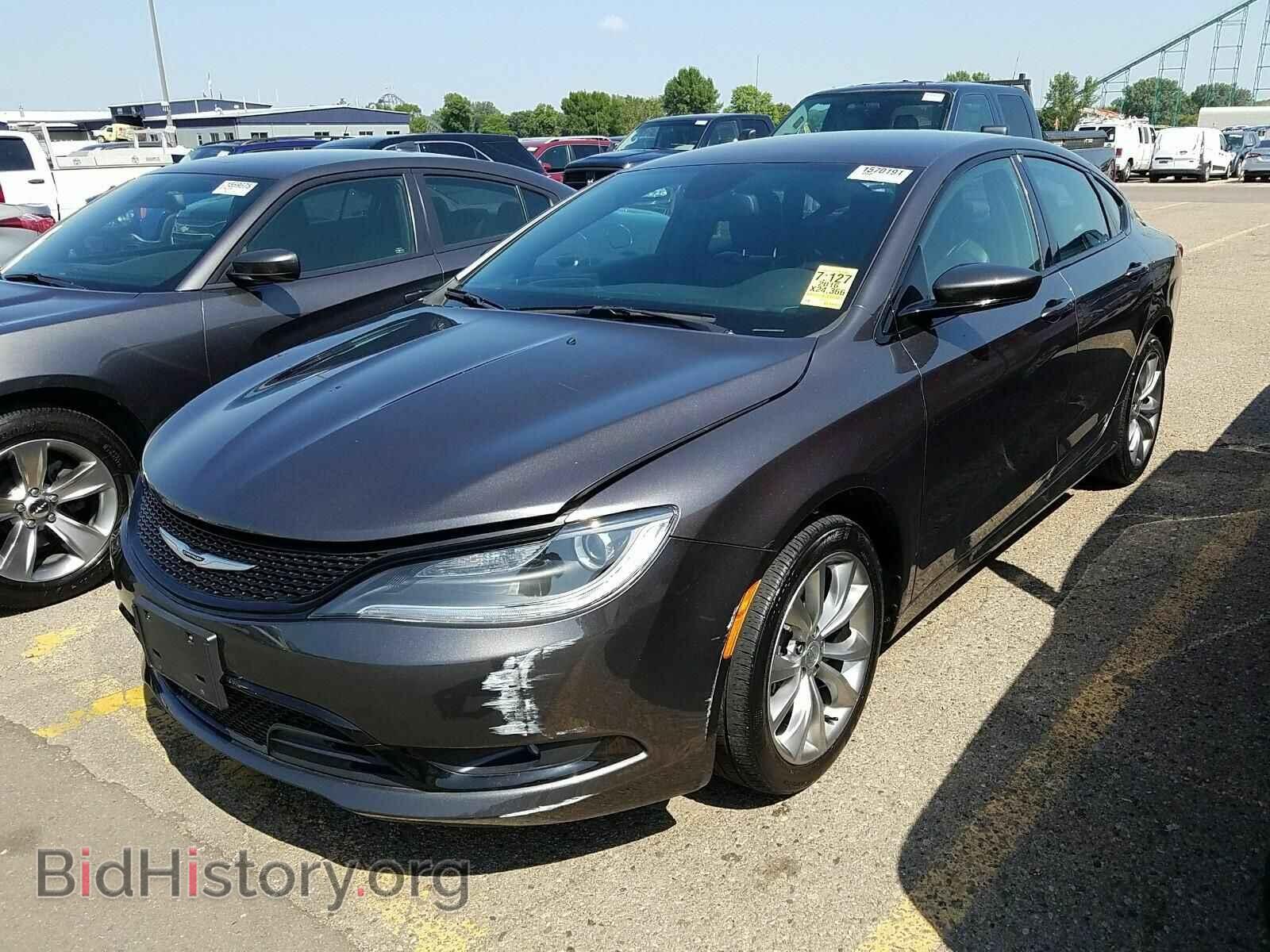 Фотография 1C3CCCBG1GN118043 - Chrysler 200 2016