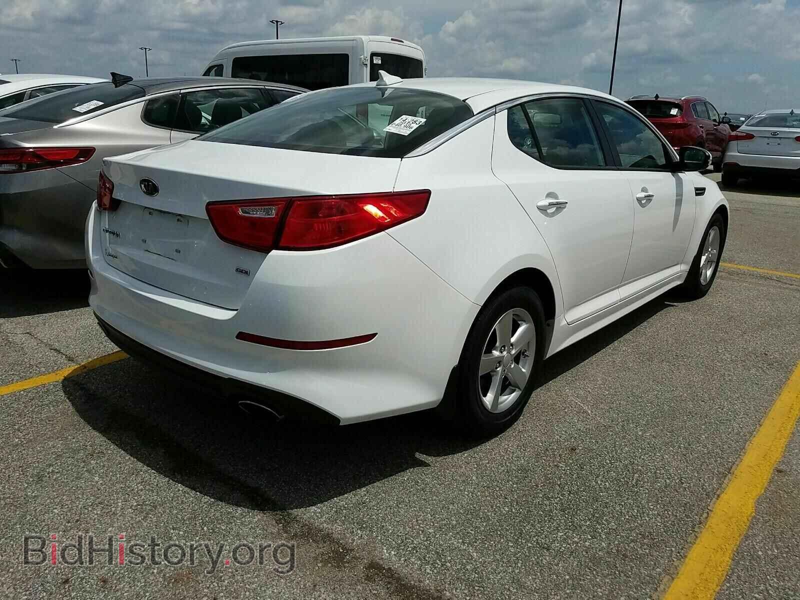 2015 Kia Optima - VIN: 5XXGM4A77FG497562 - Фото 2