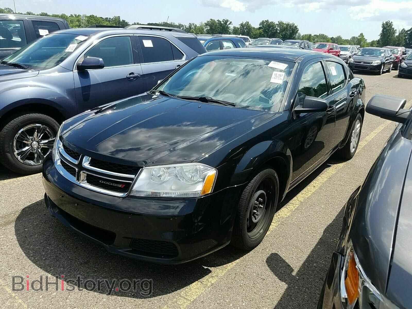 Фотография 1C3CDZAB2CN286239 - Dodge Avenger 2012